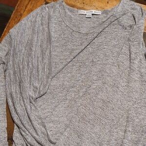 HYFVE Heather Gray Knit Top
